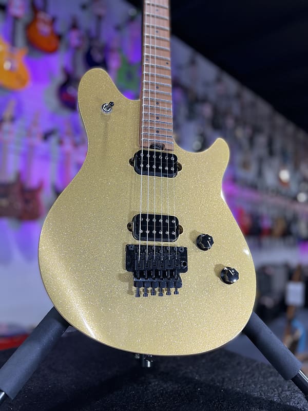 EVH Wolfgang Standard Electric Guitar - Gold Sparkle *FREE PLEK WITH PURCHASE* 522