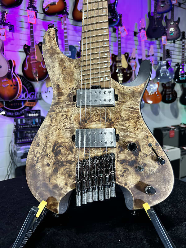 Ibanez QX527PB 7-string Electric Guitar - Antique Brown Stain Auth Dealer Free Ship! 433 *FREE PLEK WITH PURCHASE*