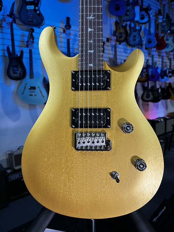 PRS SE CE24 Standard Satin Metallic Gold GET PLEK'D! 541