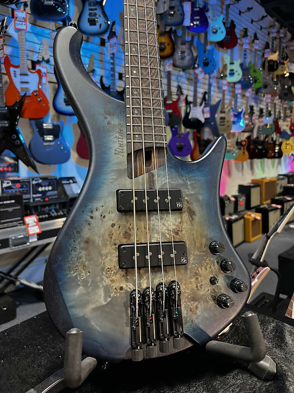 Ibanez EHB Ergonomic Headless Cosmic Blue Starburst Flat Auth Dealer Free Ship! 790 GET PLEK’D!