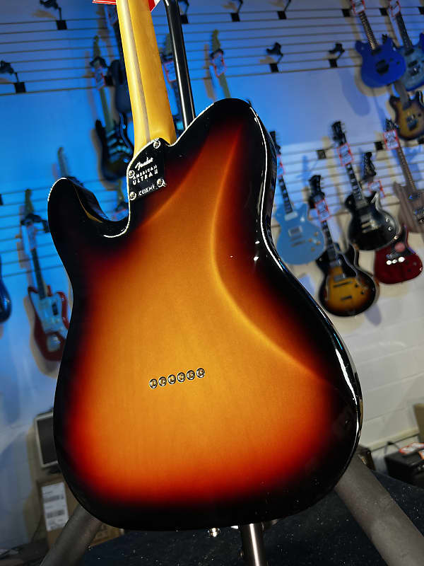 Fender American Ultra II Telecaster Electric Guitar - Ultraburst Maple Fingerboard Auth Deal Free Ship! 658