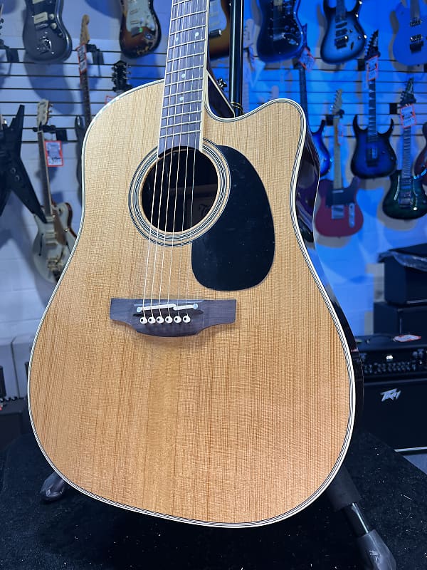 Takamine EF360SC-TT Dreadnought Acoustic-Electric Guitar - Natural Auth Deal! 914 GET PLEK’D!