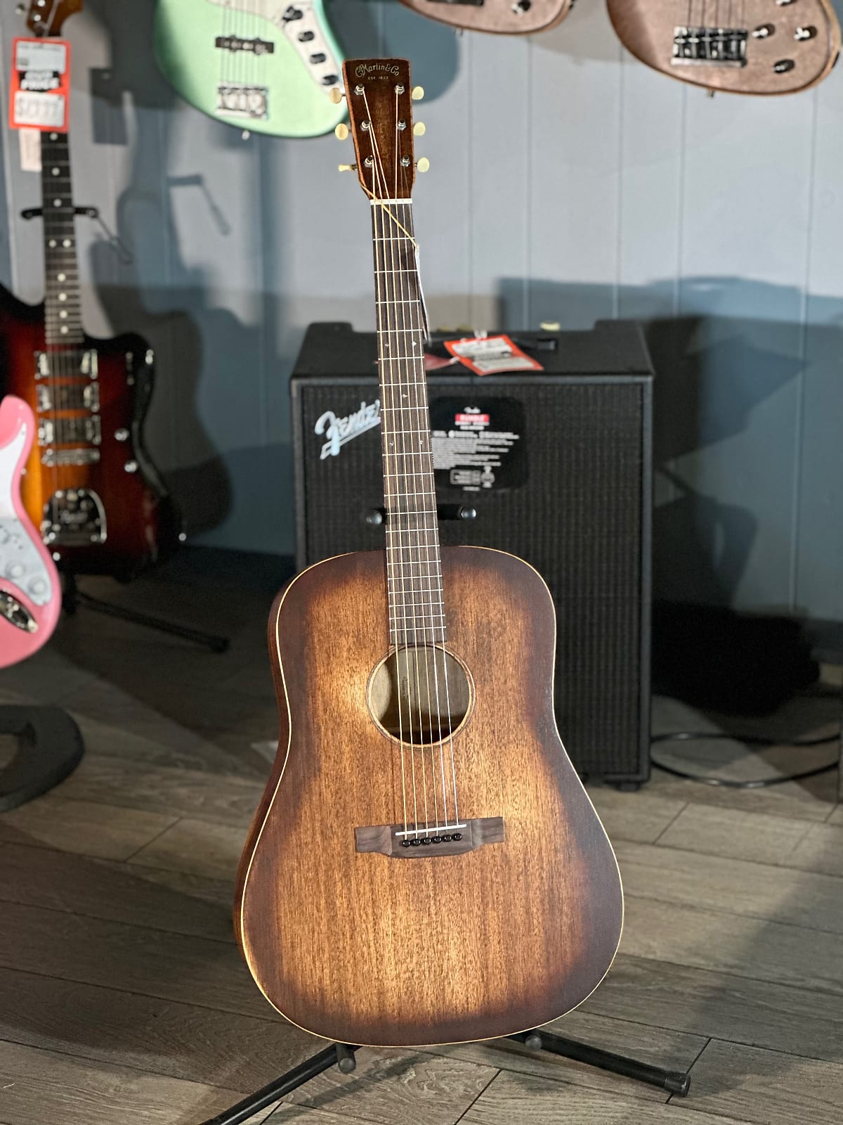 D-15M StreetMaster Acoustic Guitar - Mahogany Burst #640