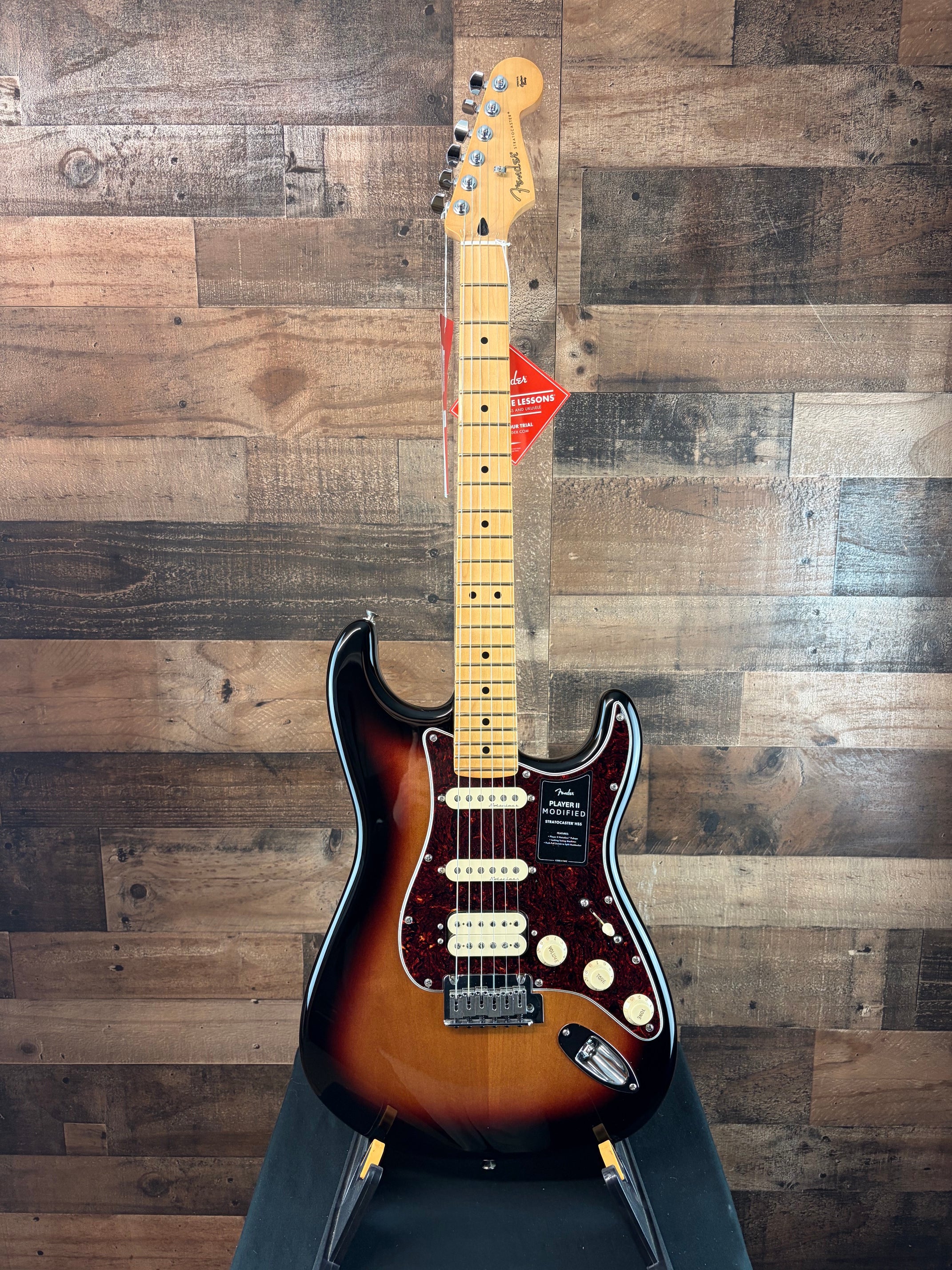 Fender Player II Modified Stratocaster HSS 3 Tone Sunburst