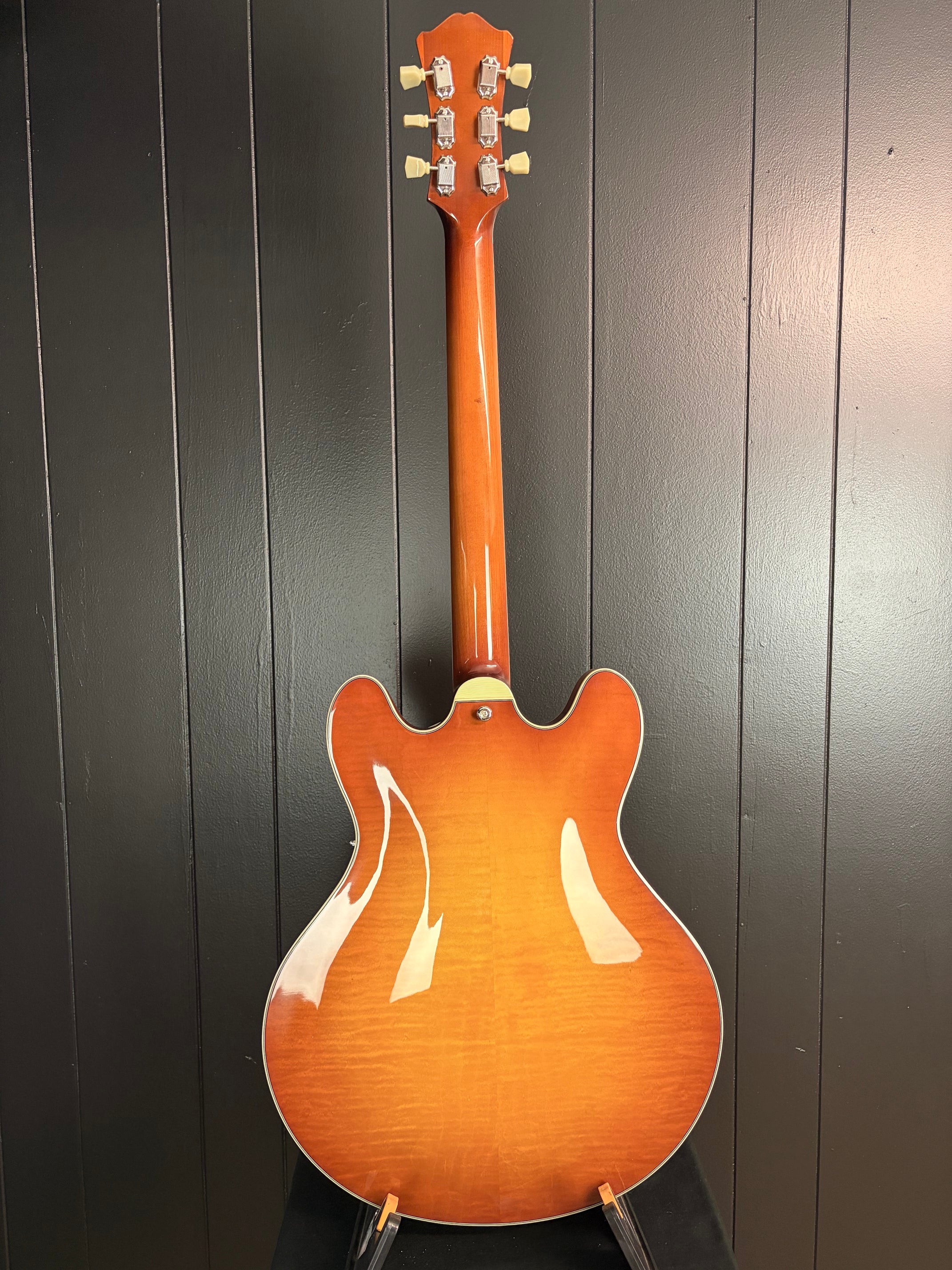 Eastman T486-GB Thinline Semi-Hollowbody Goldburst
