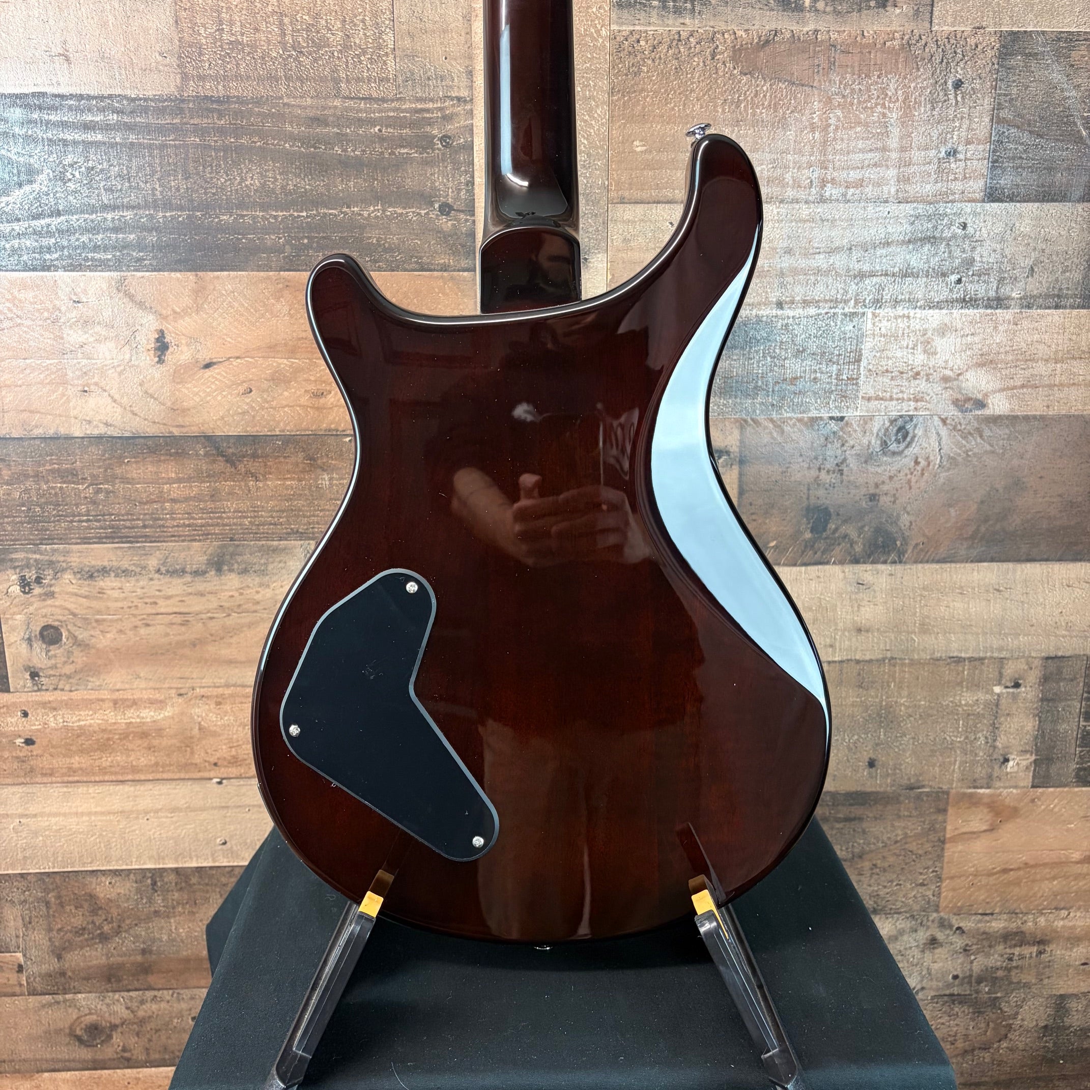 PRS SE Flat Back Hollowbody I Piezo Orange Tiger Smokeburst