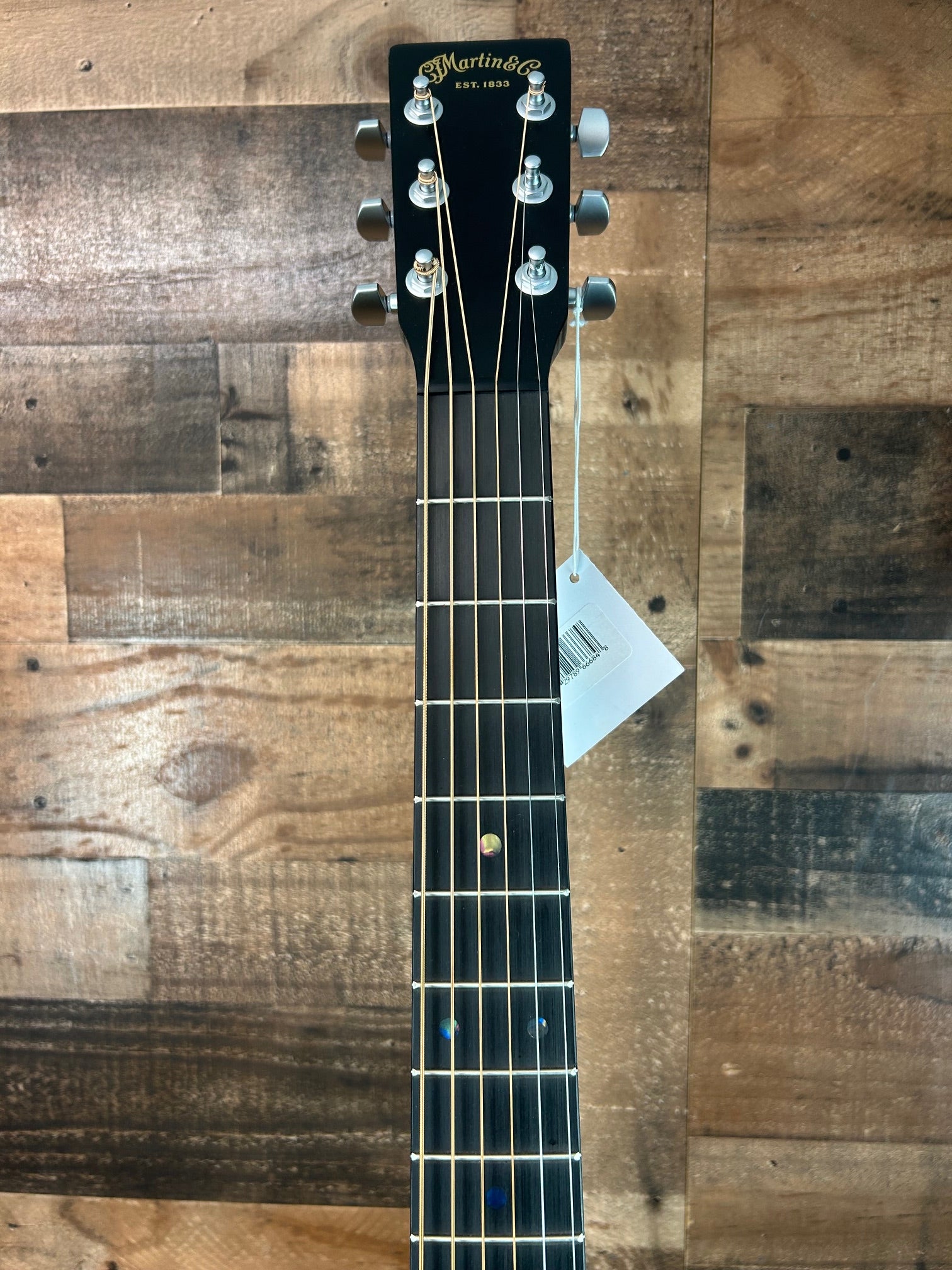 Martin GPC-X1E Grand Performance Acoustic-Electric Guitar, Black, #256