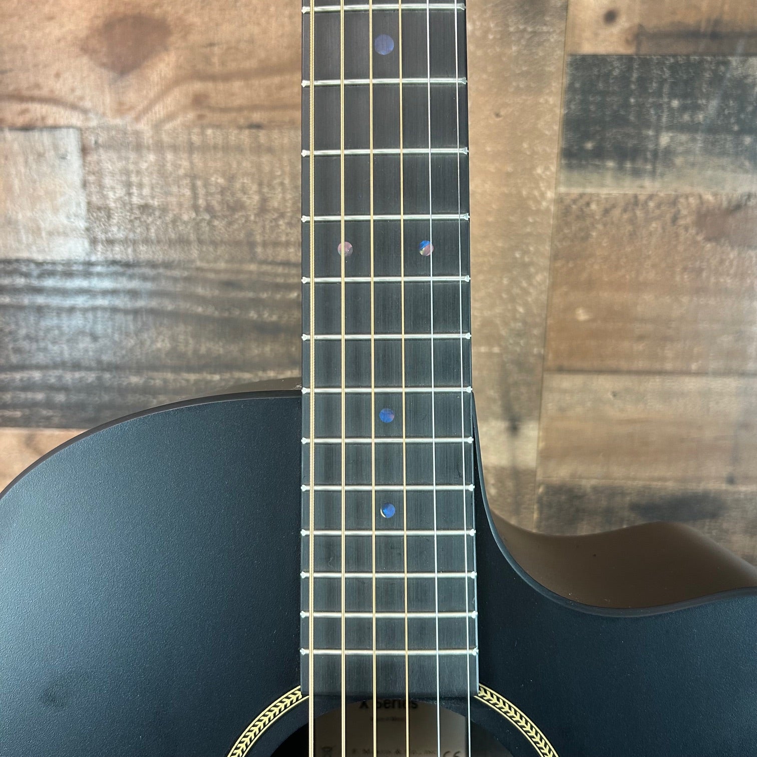 Martin GPC-X1E Grand Performance Acoustic-Electric Guitar, Black, #256