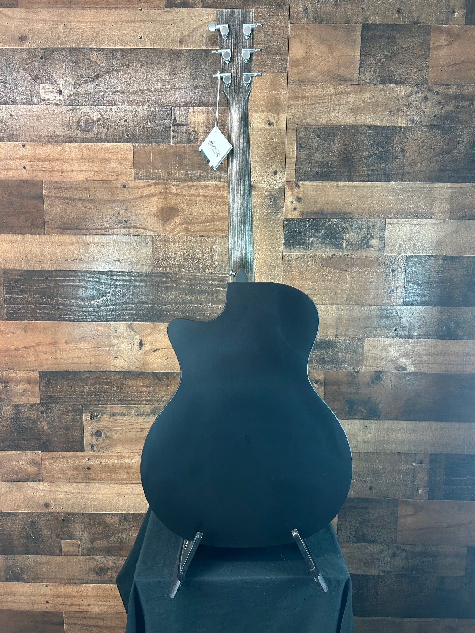 Martin GPC-X1E Grand Performance Acoustic-Electric Guitar, Black, #256