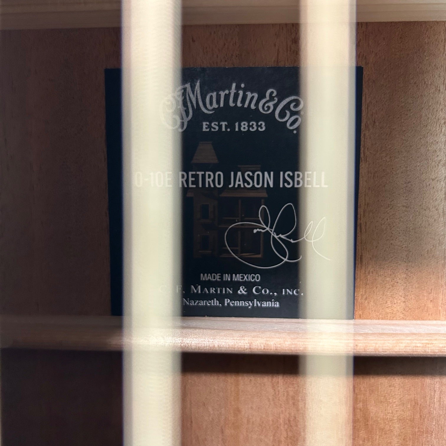 Martin 0-10E Retro Jason Isbell Acoustic Electric Guitar, Satin, Free Ship, #759