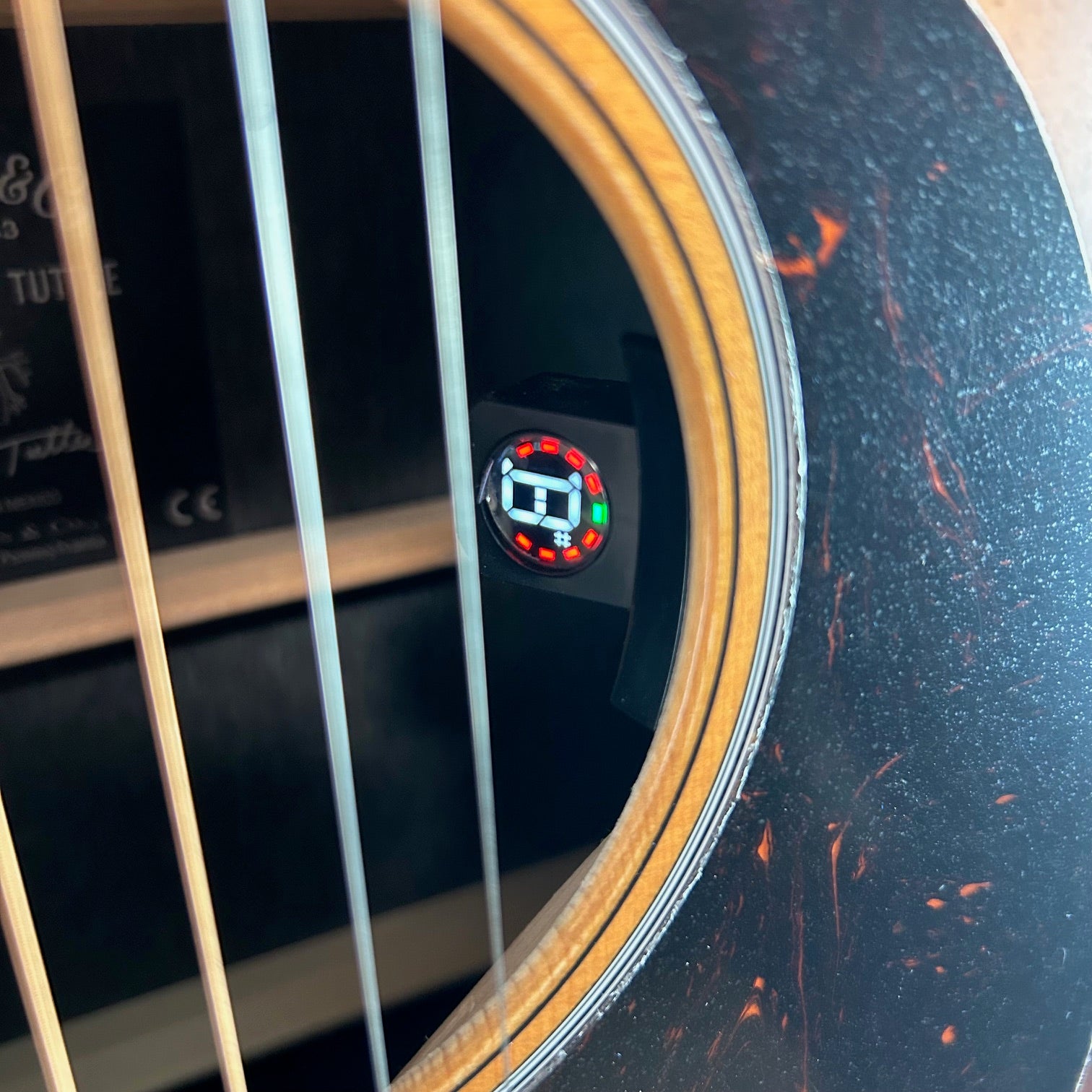 Martin Martin D-X2E Molly Tuttle Acoustic-Electric Guitar, Vintage Sunburst, Satin #488