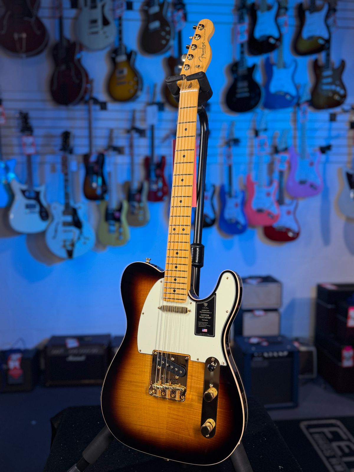 Fender 75th Anniversary American Professional II Custom Telecaster 2 Color Sunburst