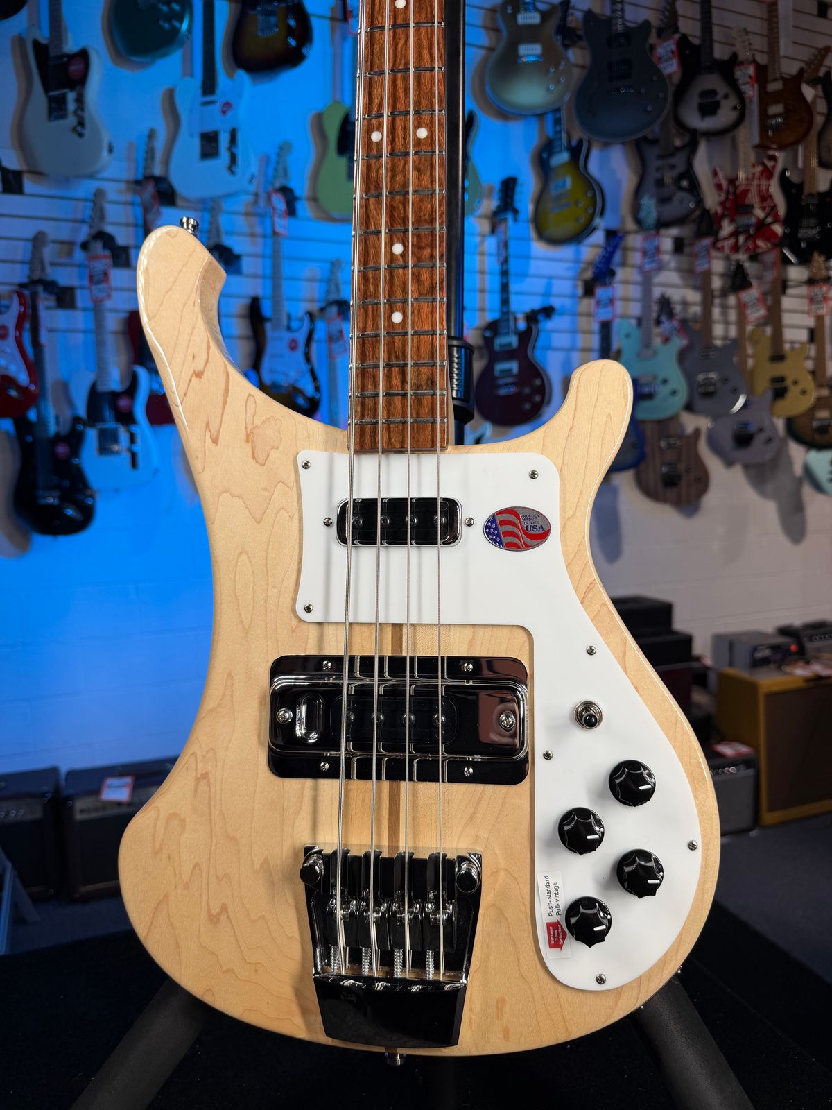NEW 2026 Rickenbacker 4003SMG Mapleglo 4-String Bass 4003S w/ RIC Case, 740