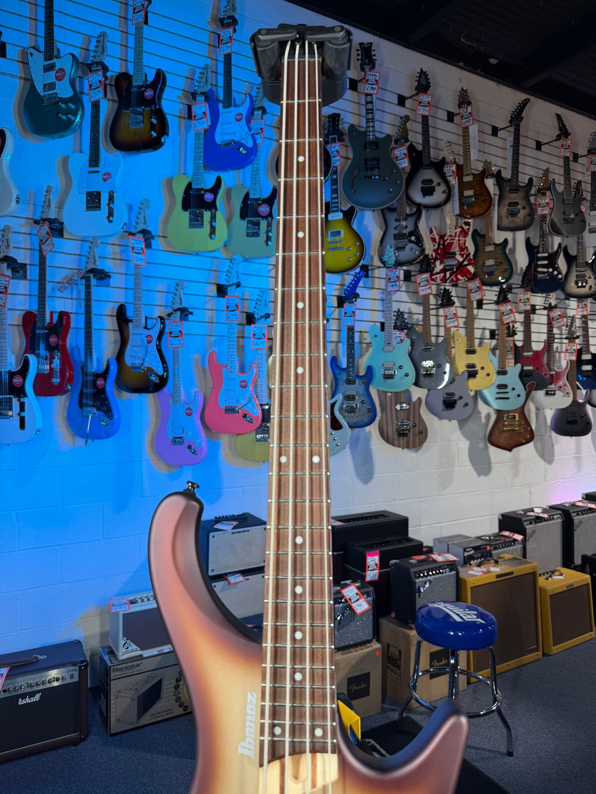 Ibanez EHB600 Charred Champagne Burst Matte