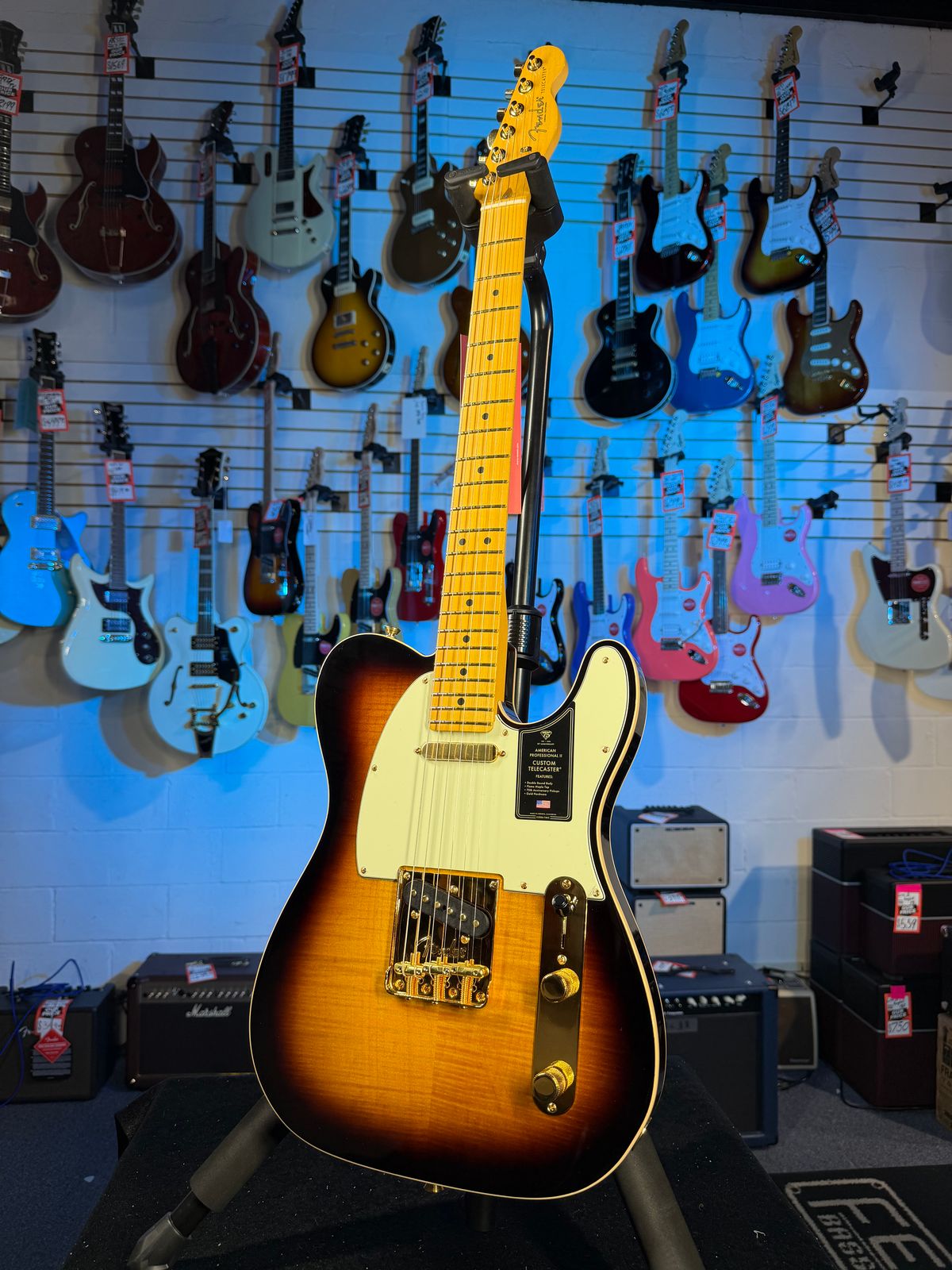 Fender 75th Anniversary American Professional II Custom Telecaster 2 Color Sunburst