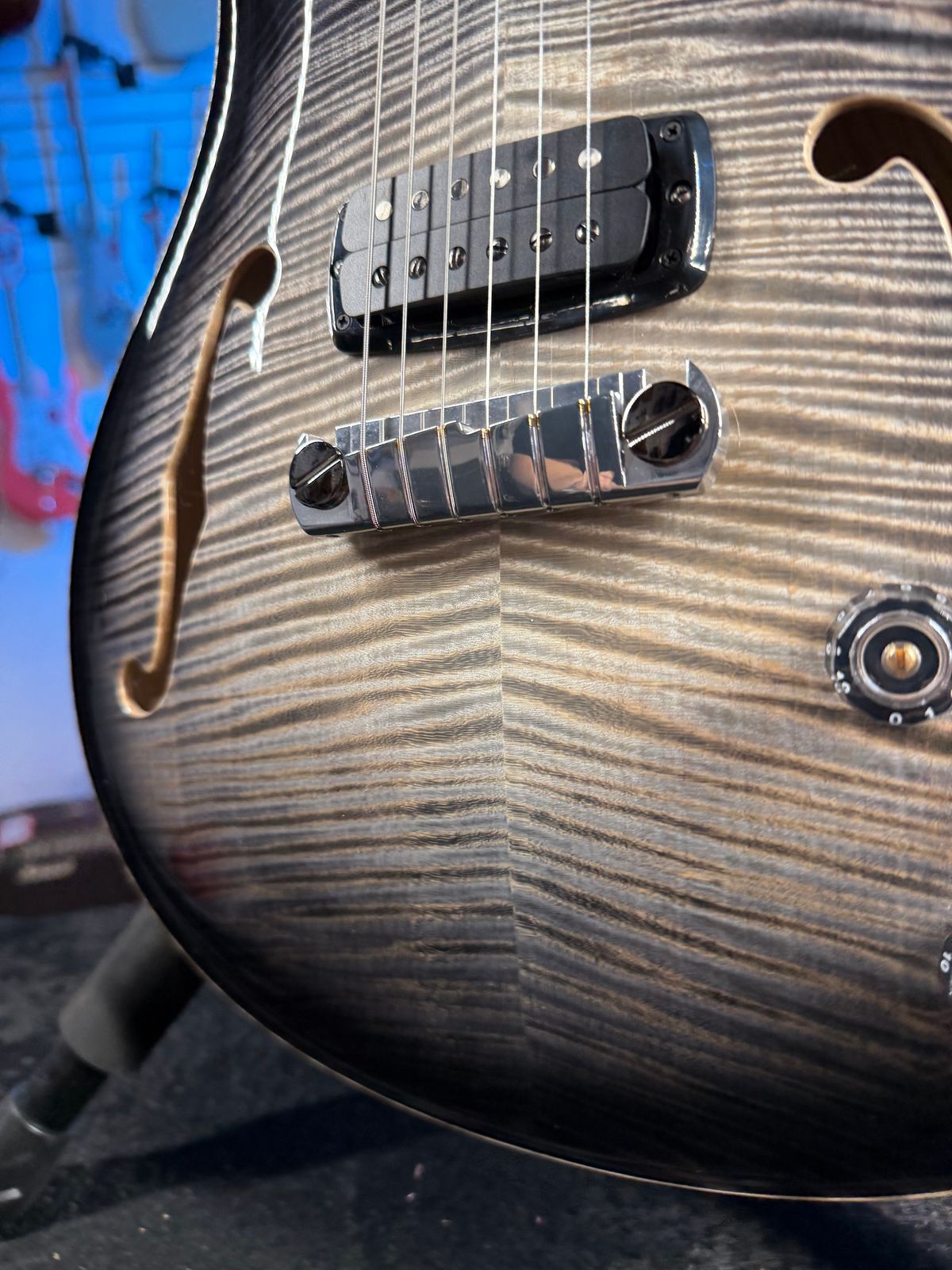 PRS Private Stock 30th Anniversary Hollowbody I Frostbite Glow