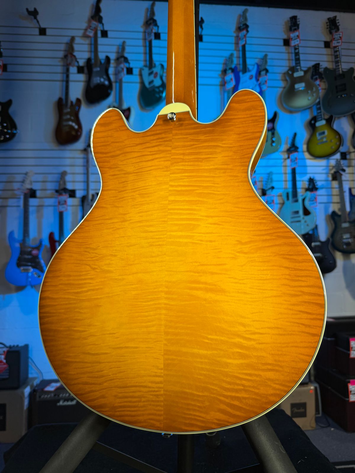 Eastman T486-GB Thinline Semi-Hollowbody Goldburst