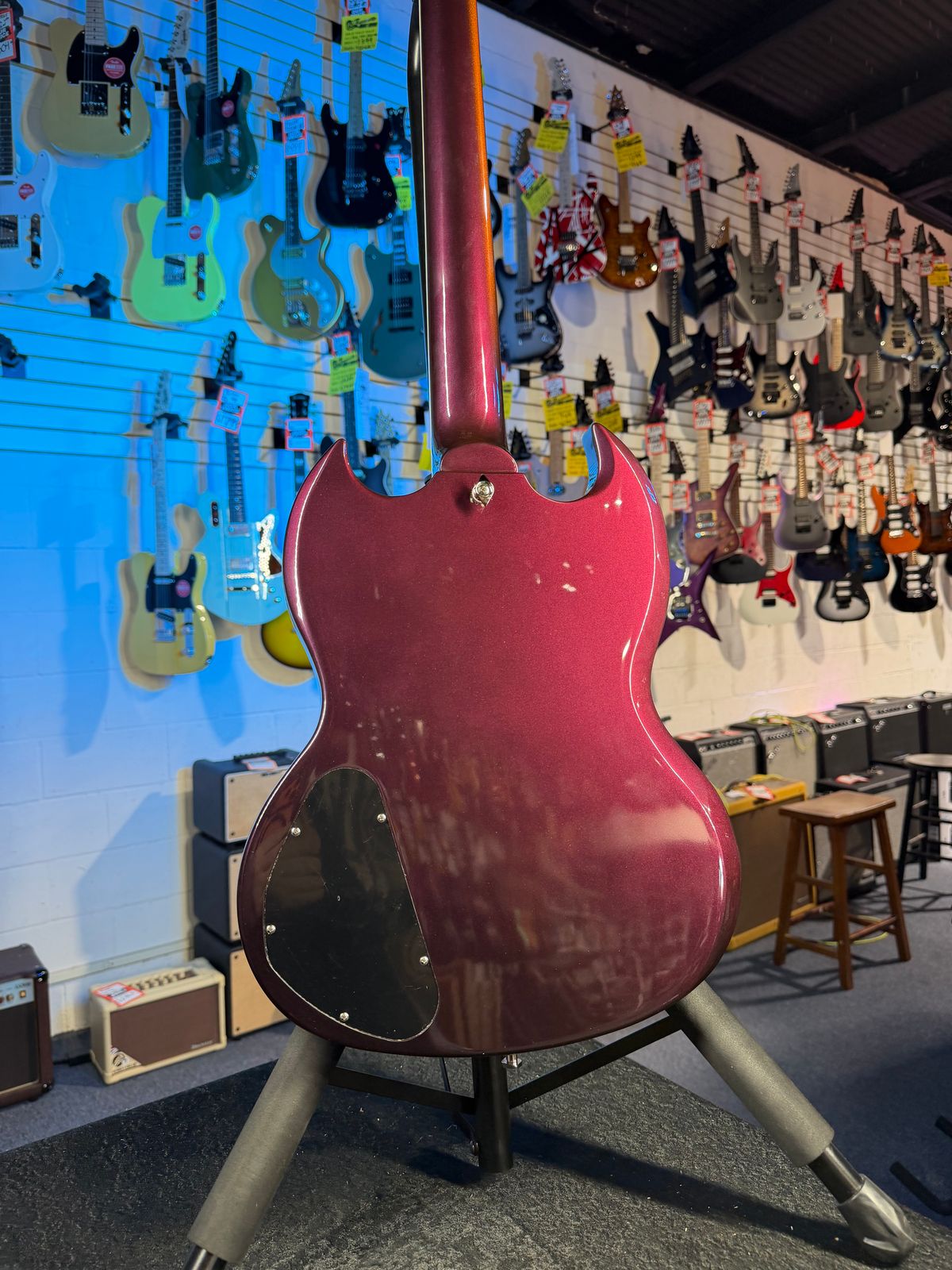 Epiphone Futura SG Custom Midnight Ember Shift