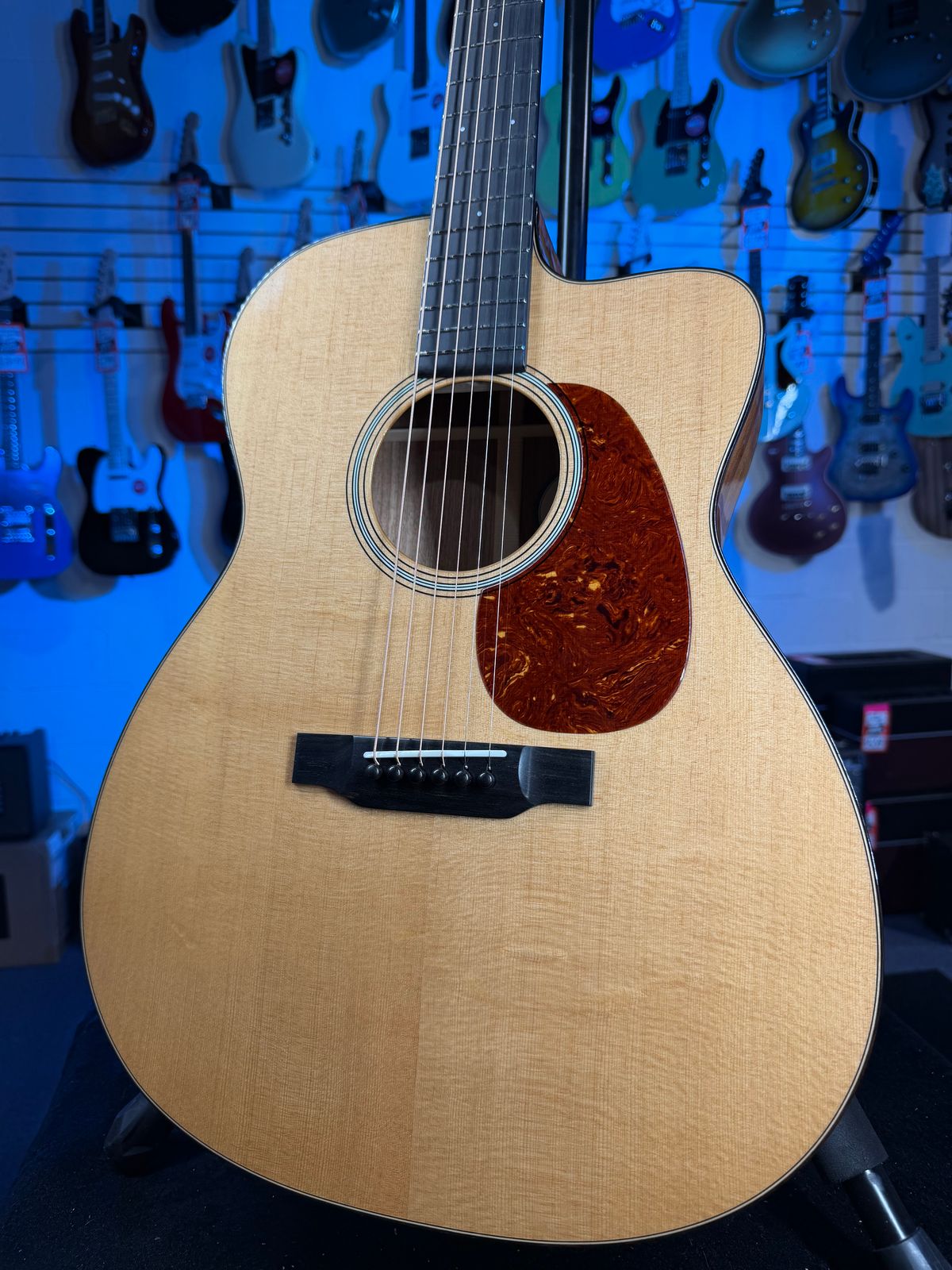 Bourgeois GACCB/DE-KOA-LE Down East Solid Koa / Spruce Limited - Natural w/OHSC & Free Plek! #230