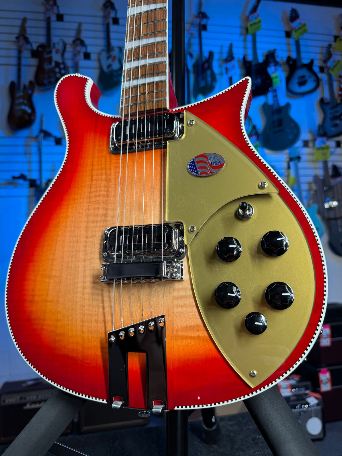 Rickenbacker 660 Fireglo