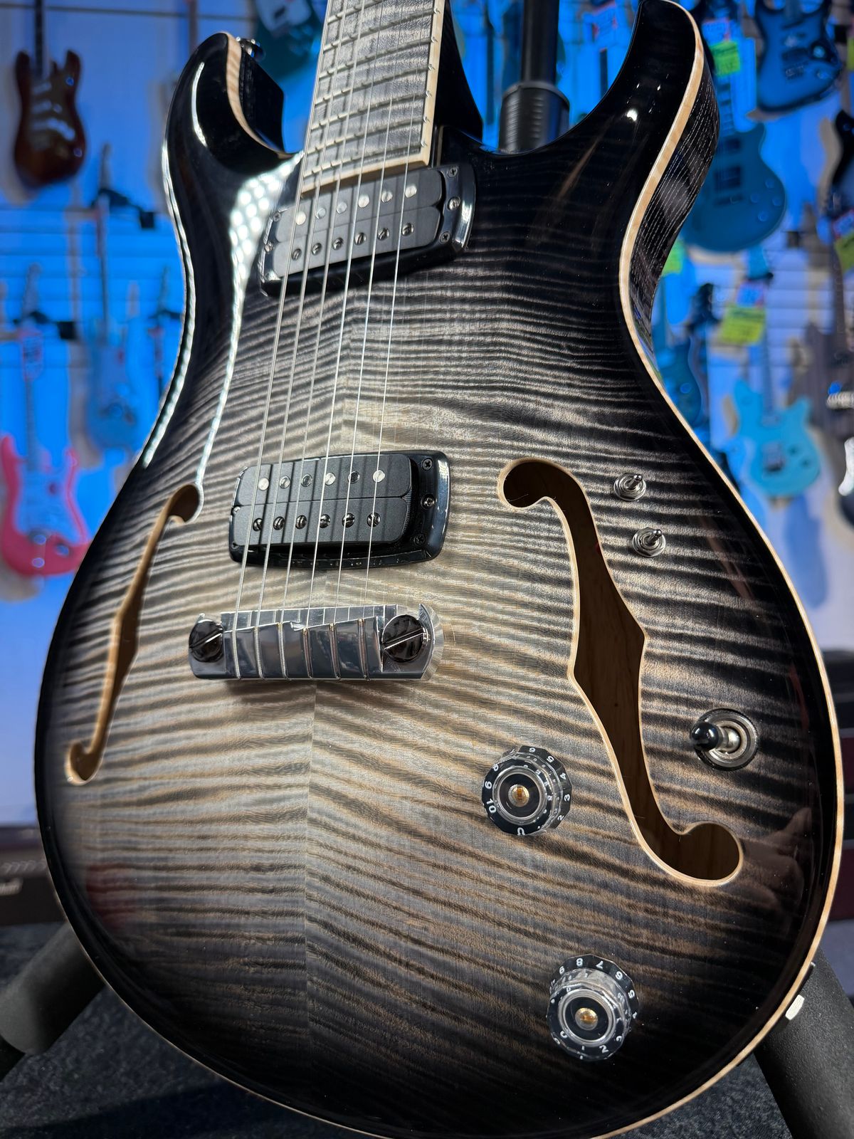 PRS Private Stock 30th Anniversary Hollowbody I Frostbite Glow