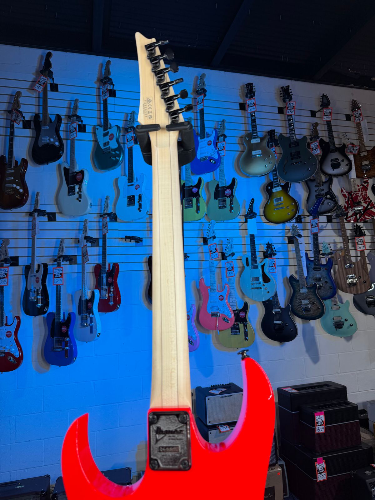 Ibanez Genesis Collection RG550 Road Flare Red