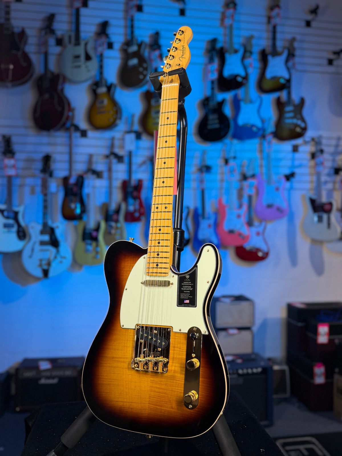 Fender 75th Anniversary American Professional II Custom Telecaster 2 Color Sunburst