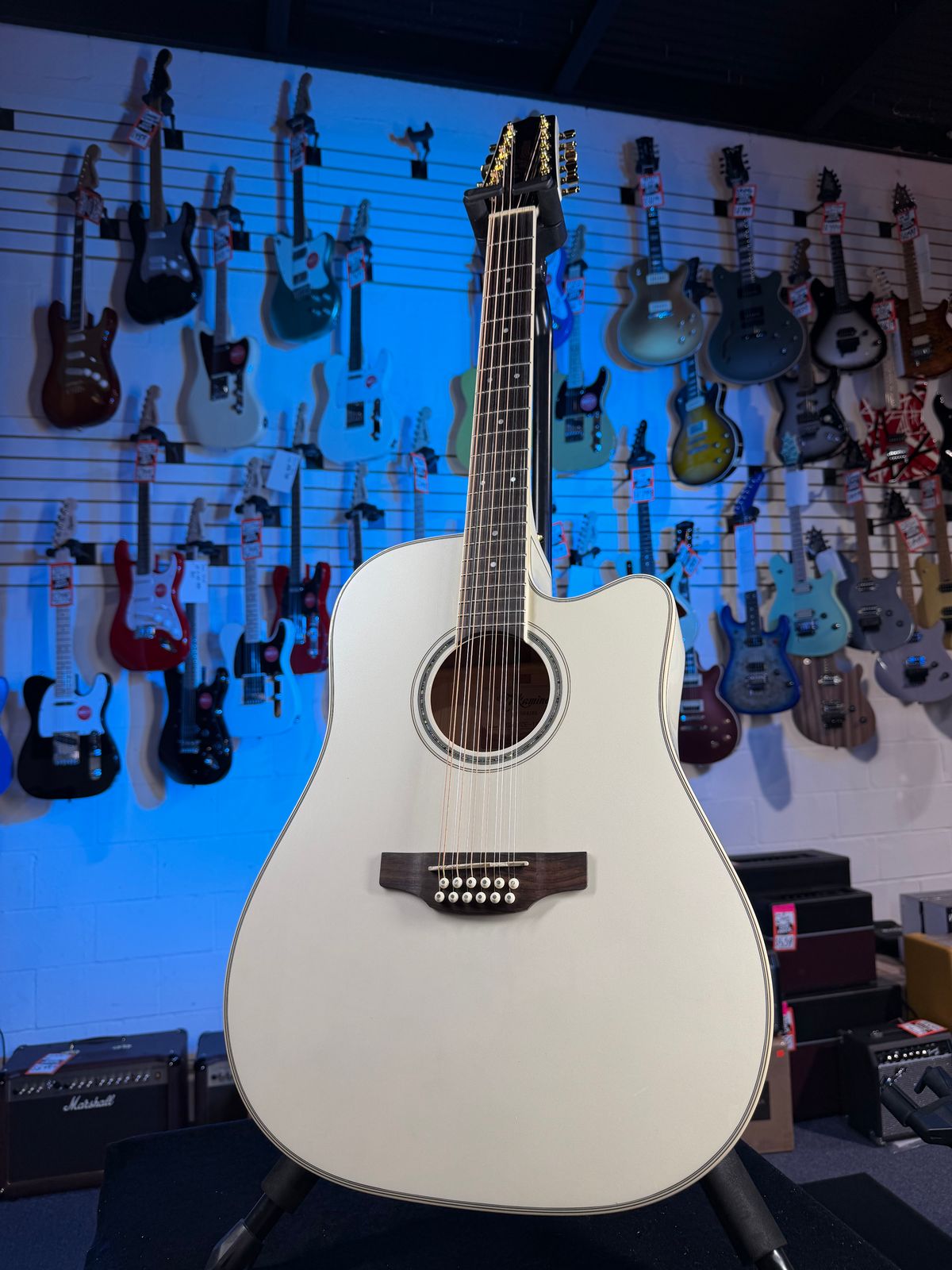 Takamine GD-37CE PW12 Pearl White