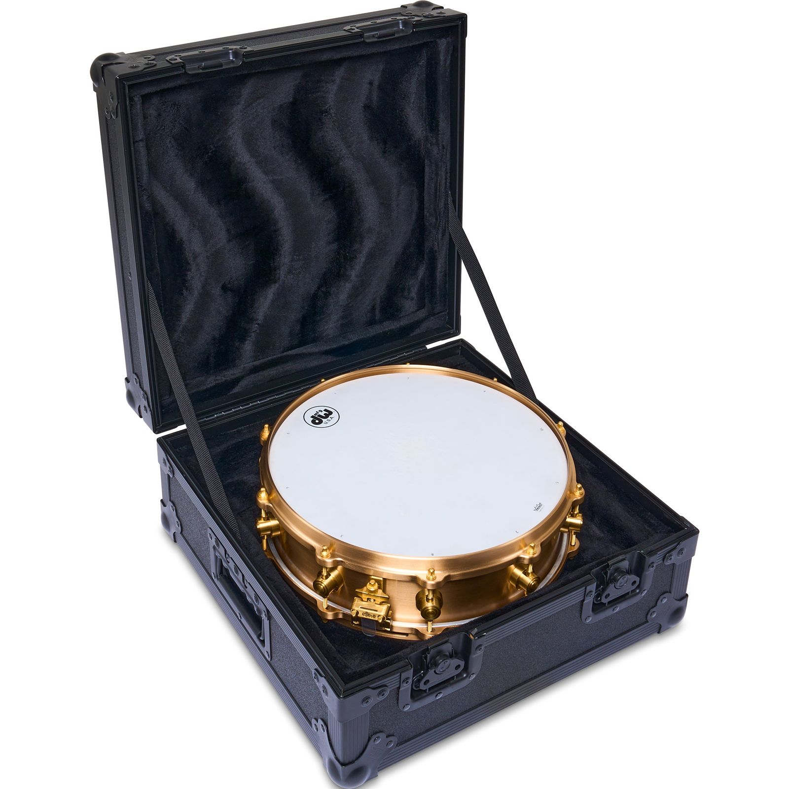New DW Limited Edition True-cast Bronze Drum 4x14 2026, With Anvil Case, Free Ship