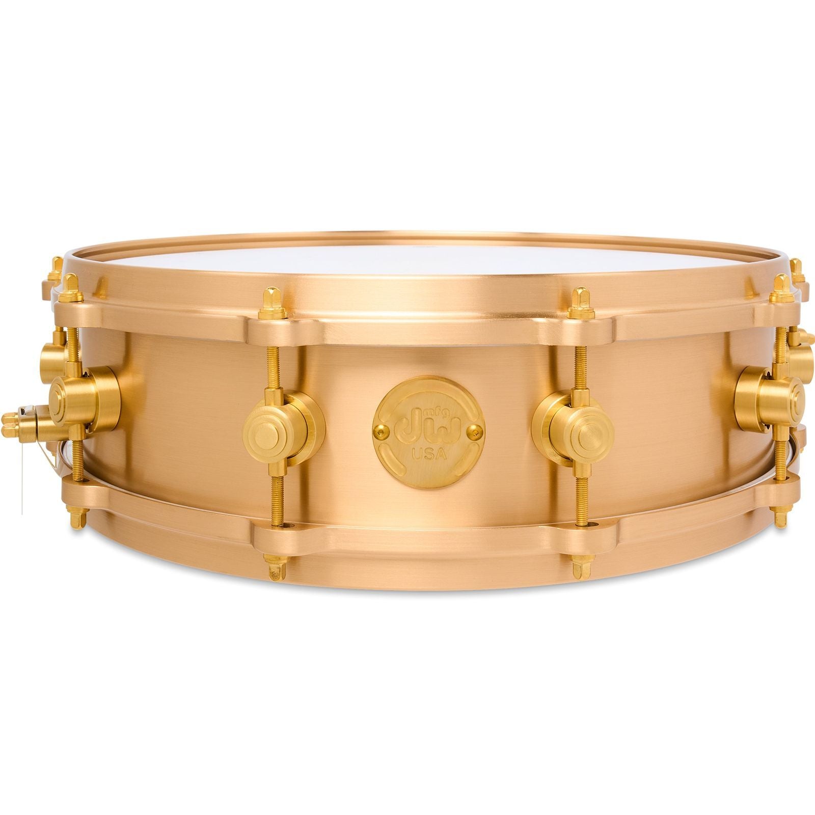 New DW Limited Edition True-cast Bronze Drum 4x14 2026, With Anvil Case, Free Ship