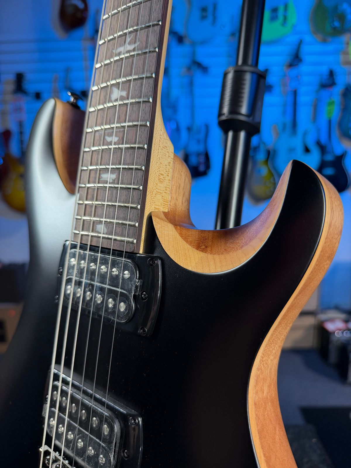 PRS SE CE 24 Satin - Flat Black Top, C&M Exclusive - Black