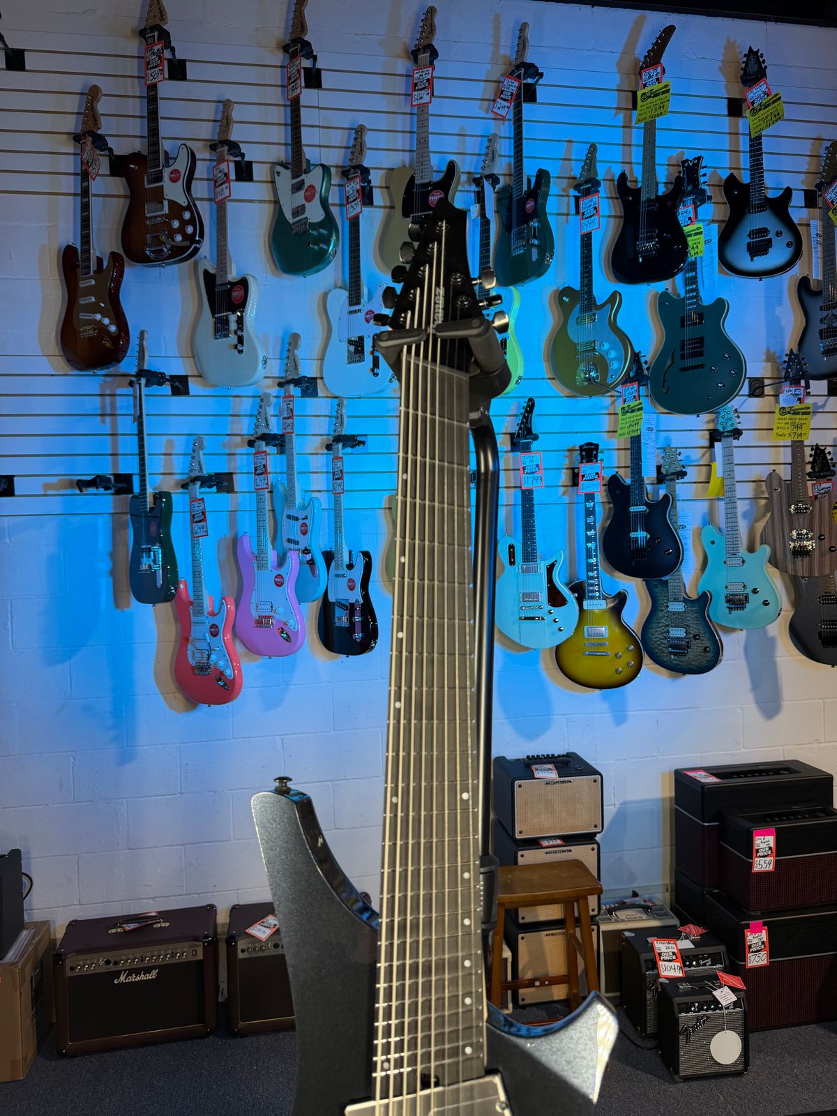 Ibanez Alpha A528 Iron Pewter