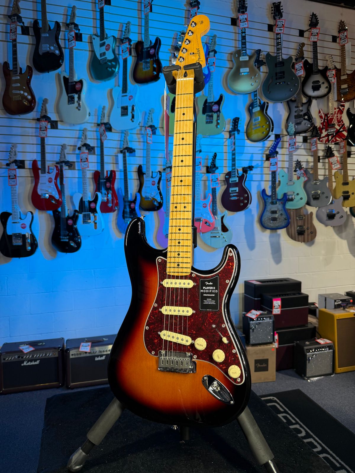 Fender Player II Modified Stratocaster 3 Tone Sunburst