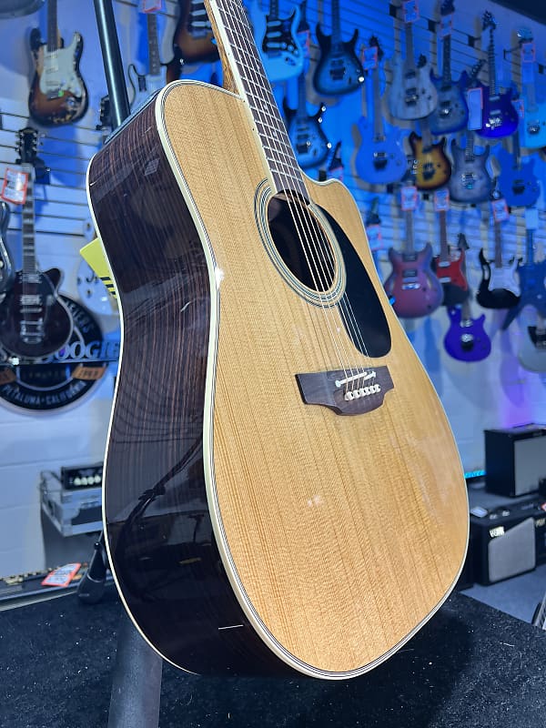 Takamine EF360SC-TT Dreadnought Acoustic-Electric Guitar - Natural Auth Deal! 914 GET PLEK’D!