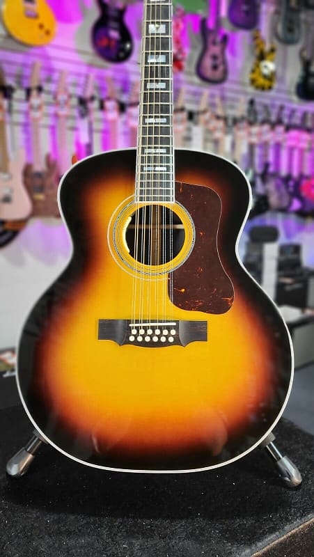 Guild F-512E 12-string - Antique Sunburst Auth Dealer Free Shipping! 726