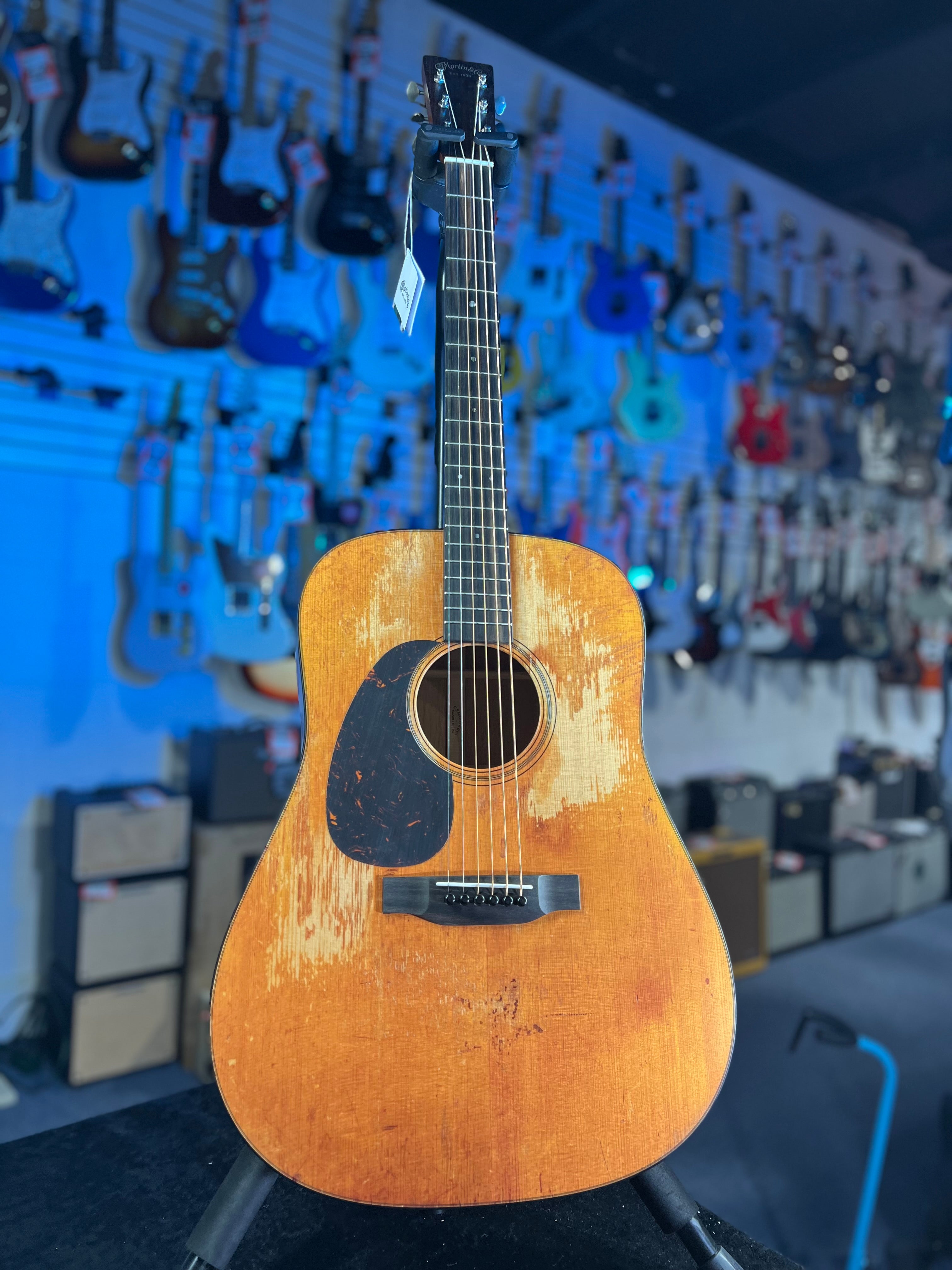 Martin D-18 Lefty Street Legend Standard Series Acoustic Guitar - Custom Ink (2025) 935