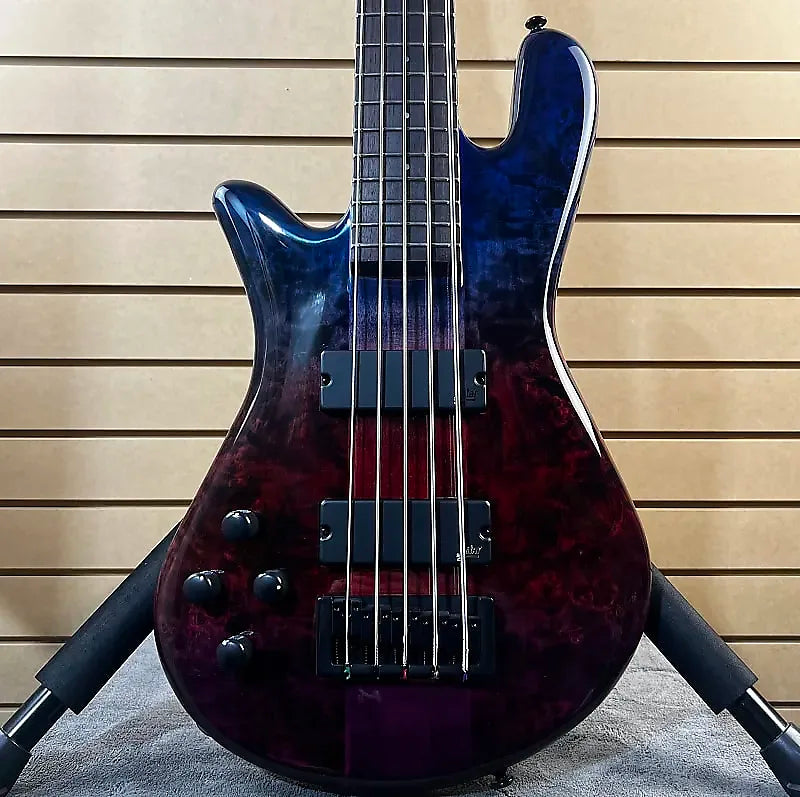 NS Ethos 5 Left-Handed Bass Guitar - Interstellar Gloss #988 GET PLEK'D!