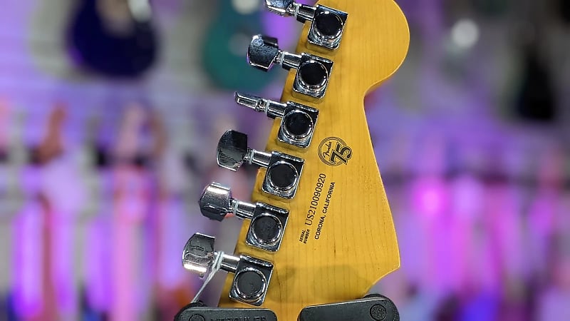 Fender American Ultra Stratocaster Left-handed - Mocha Burst Maple Fingerboard! 920 GET PLEK’D!
