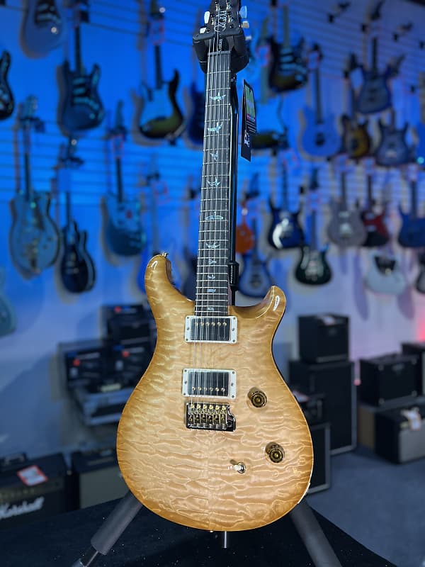 PRS Wood Library Custom 24 Fatback 2024 - Custom Color - Quilt 10 Top, Brazilian RW, Paisley Case 293