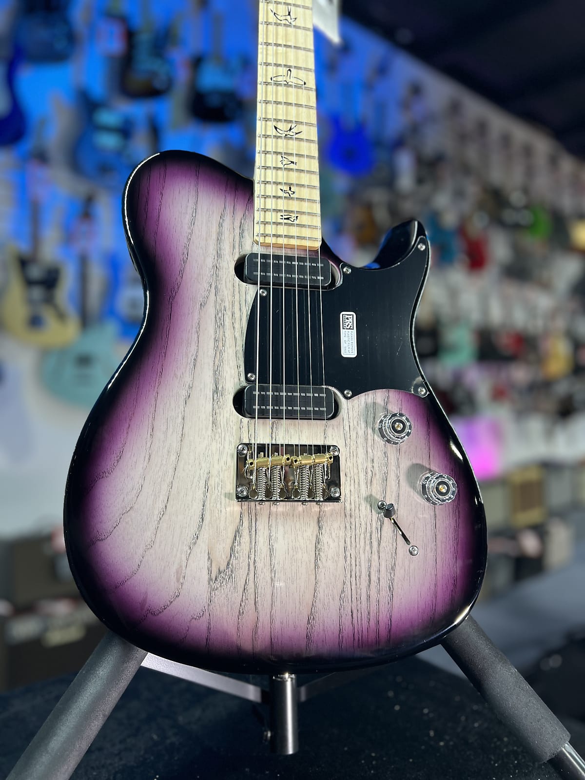 PRS NF 53 Electric Guitar Custom Color - Mulberry w/ PRS Soft Case, Signature Dealer, Get Plekd 074