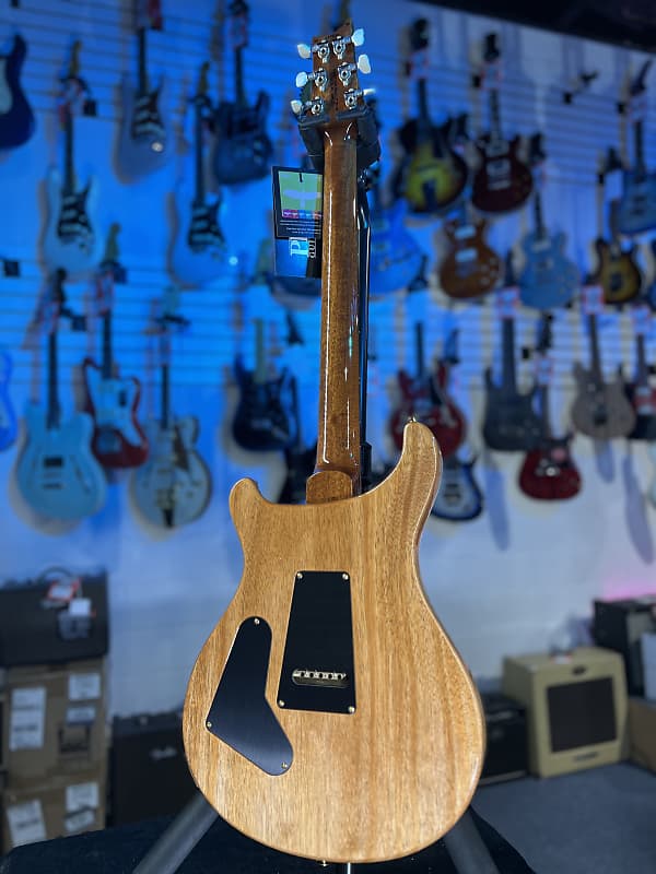 PRS Wood Library Custom 24 2024 - Custom Color / Natural - Quilt 10 Top, Brazilian RW, Paisley Case, Signature Dealer 757