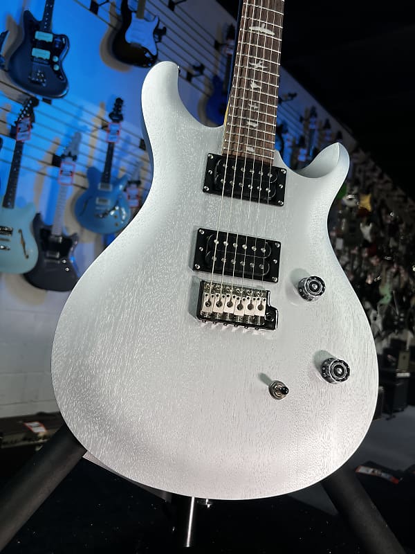 PRS SE CE 24 Standard Satin Electric Guitar - Metallic Silver Satin Auth Deal! 535