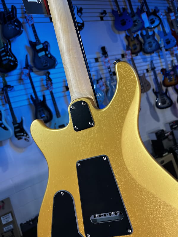 PRS SE CE24 Standard Satin Metallic Gold GET PLEK'D! 541
