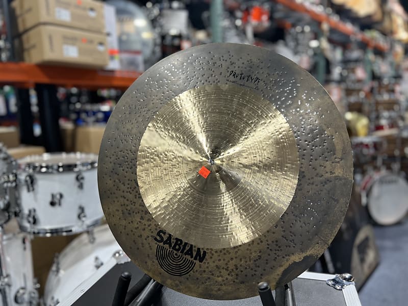Sabian ZZP120 20" Prototype Reverse Duo Ride Cymbal CLEAN NOS +FREE Shipping *Auth Dealer*