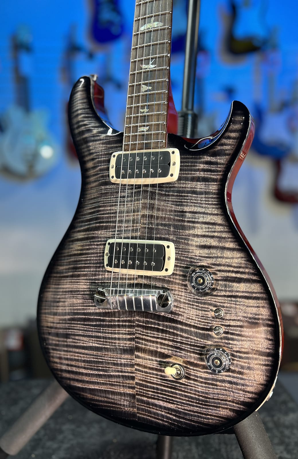 PRS Limited Edition 40th Anniversary Charcoal Phoenix 2025 - / Signature Dealer / Free Ship/ Get Plekd / 729 Charcoal
