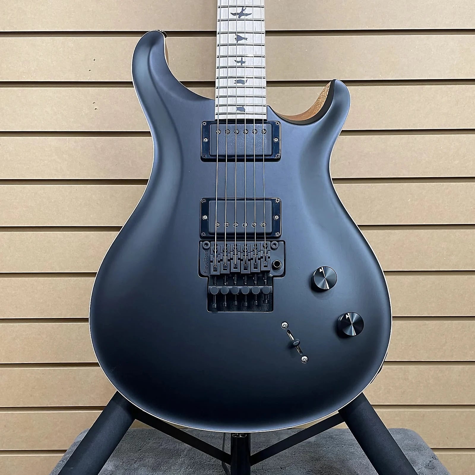 DW CE 24 "Floyd" Electric Guitar - Black Top #120 GET PLEK'D!