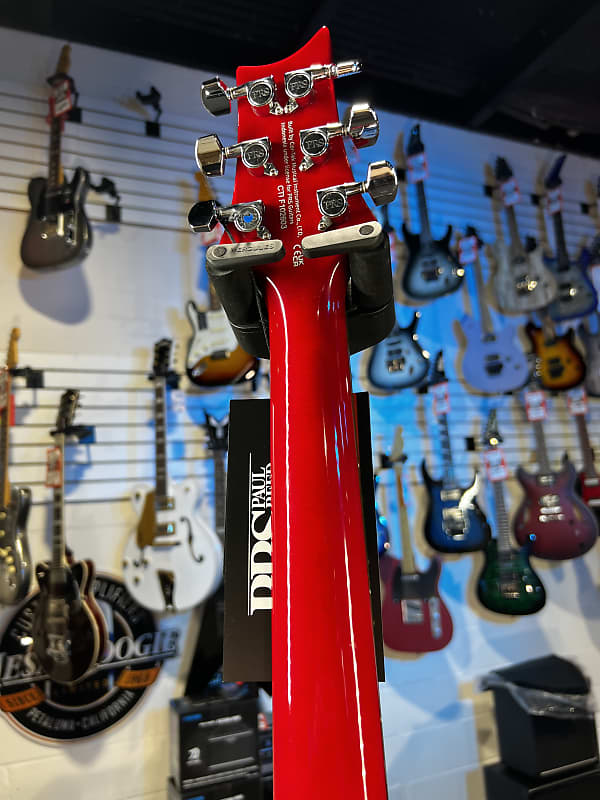 PRS SE Custom 24 Electric Guitar - Ruby Auth Deal Free Ship! 603