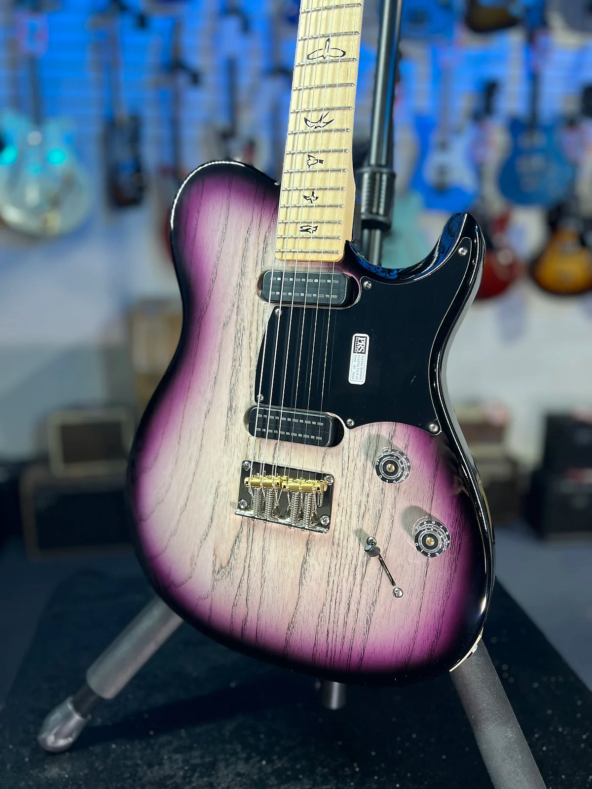PRS NF 53 Electric Guitar Custom Color - Mulberry w/ PRS Soft Case, Signature Dealer, Get Plekd 074
