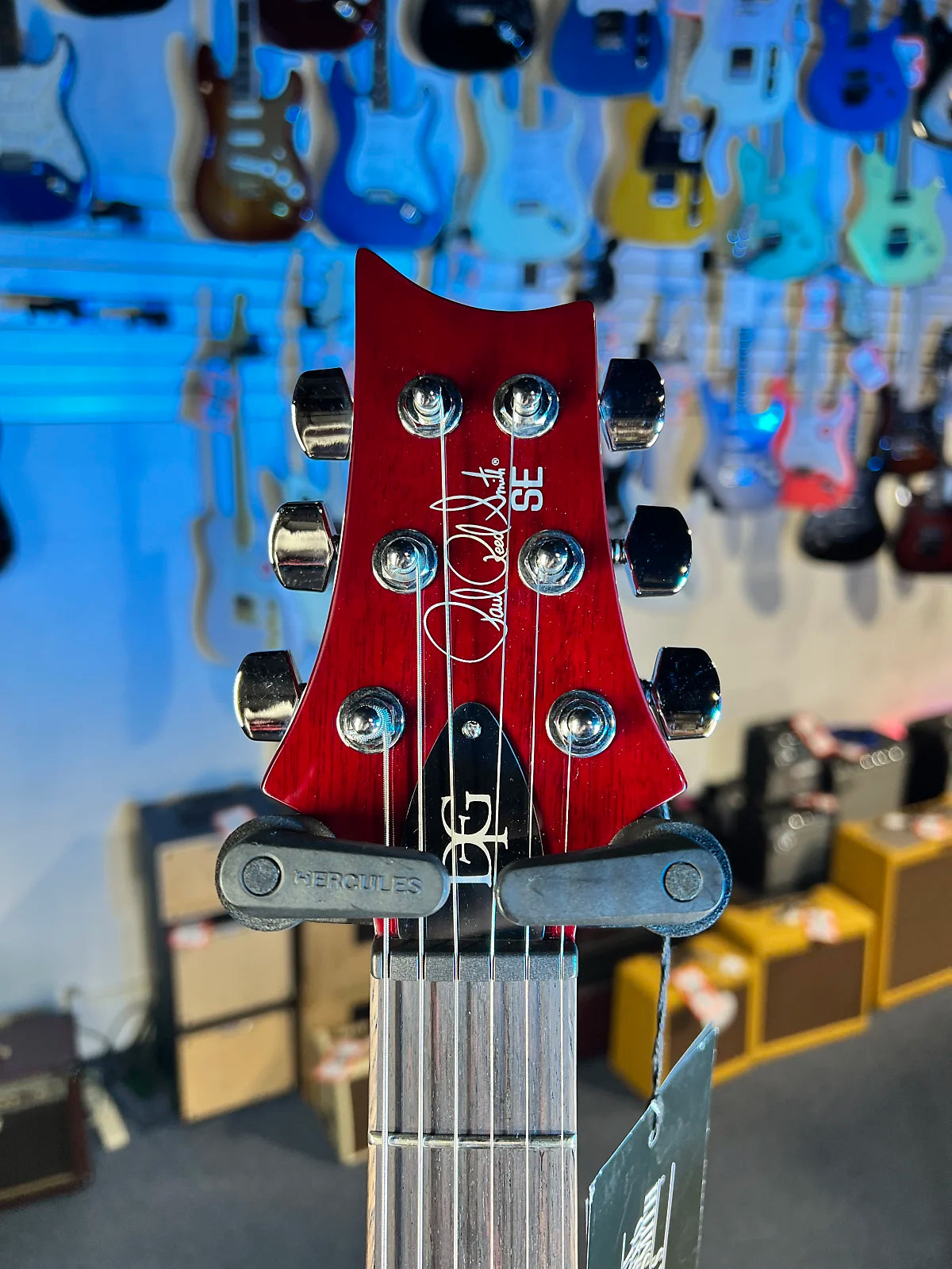 PRS SE DGT Standard Electric Guitar - Vintage Cherry Get Plek'd FREE! 801
