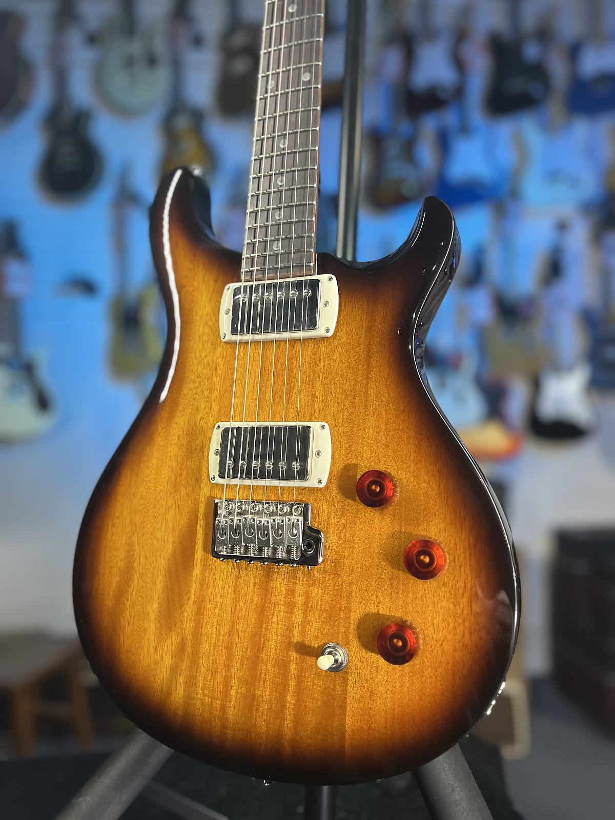 PRS SE DGT Standard - McCarty Tobacco Sunburst Get Plek'd FREE! 574